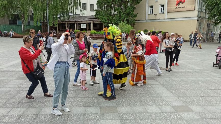 На Михайлівській у Житомирі відзначають День захисту дітей