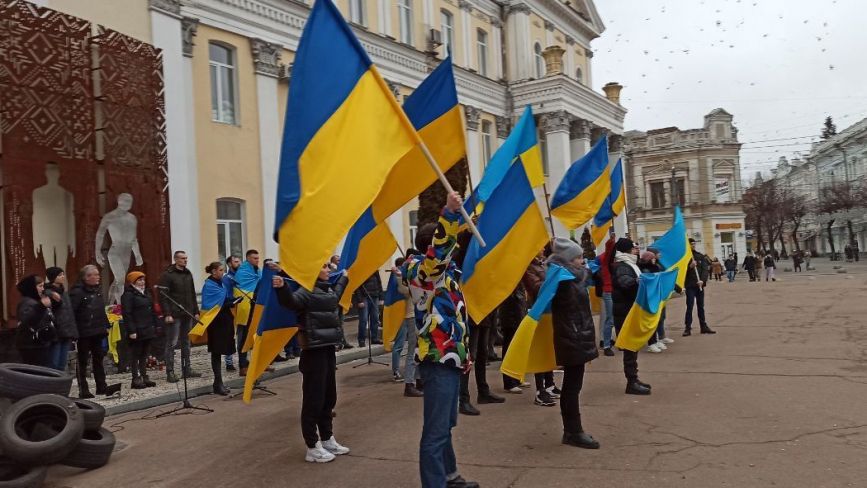 У Житомирі вшанували Героїв Небесної Сотні