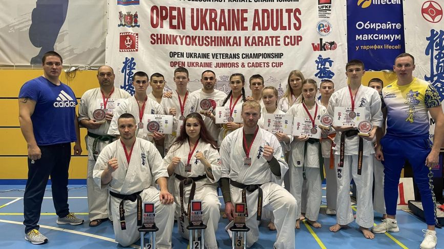 Спортсмени Житомирщини отримали нагороди на змаганнях з кіокушинкай карате
