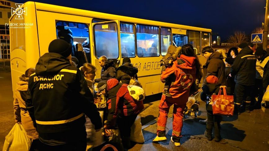 27 переселенців з Донецького регіону прибули на Житомирщину