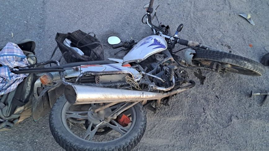 На Бердичівщині у зіткненні автомобіля і мотоцикла постраждав водій двоколісника