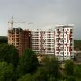 У Житомирі по вулиці Бородія обвалився балкон недобудованої багатоповерхівки