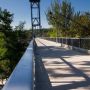 У Житомирі обіцяють виправити недоліки, які виявили після ремонту підвісного мосту