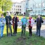 У Житомирі учні ліцею №24 висадили дерева