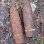 На Малинщині на узбіччі дороги місцеві жителі знайшли два снаряди часіів Другої світової