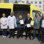 Житомирському онкодиспансеру передали автомобіль екстреної медичної допомоги від нідерландського фонду