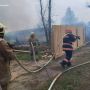 У Народицькій ТГ повністю вигорів будинок: господаря врятували