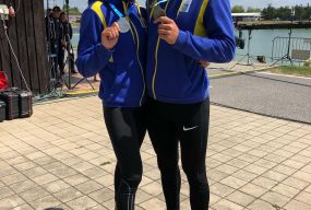 Анастасія Четверікова та Андрій Рибачок завоювали срібло на Кубку світу
