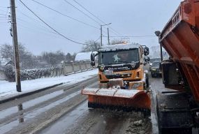 У Житомирі сніжить — комунальні служби працюють у посиленому режимі