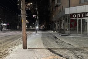 У Житомирі комунальні служби всю ніч розчищали вулиці і тротуари