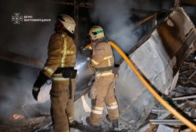 Рятувальники ліквідовували наслідки ворожого обстрілу