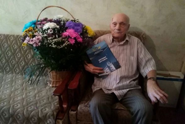 Житомирянин відзначив 100-річнй ювілей
