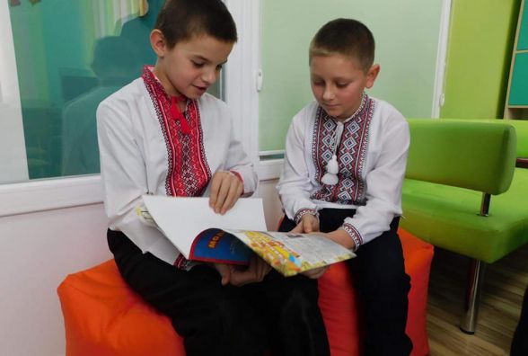 В Щигліївській школі Коростишівської ОТГ відкрили медіатеку