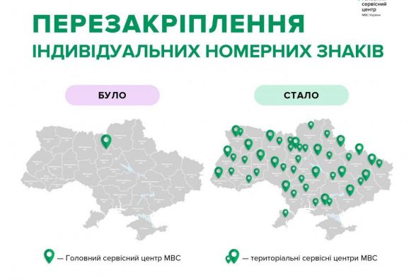 Спрощено процедуру перезакріплення індивідуальних номерних знаків: що робити житомирянам?