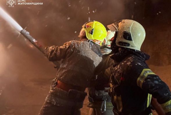 Внаслідок ворожої атаки на Житомирщині травмовано двоє людей