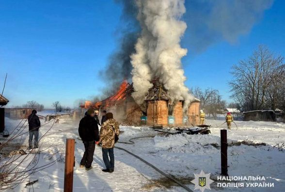 1-річний хлопчик загинув під час пожежі у Чуднівській громаді, його 7-річний братик встиг врятуватися