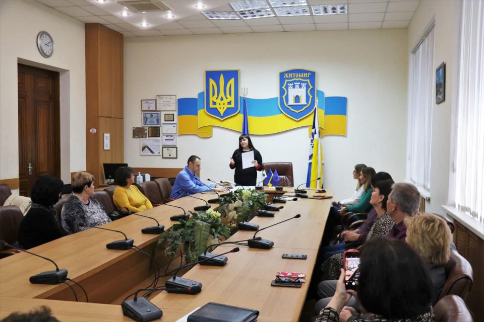 У Житомирі відзначили кращих енергоменеджерів навчальних закладів