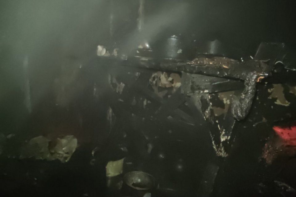 На Житомирщині рятувальники витягли дворічне маля з палаючого будинку