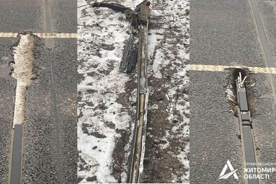 На автодорозі М-21 Виступовичі – Житомир – Могилів-Подільський вандали пошкодили систему зважування