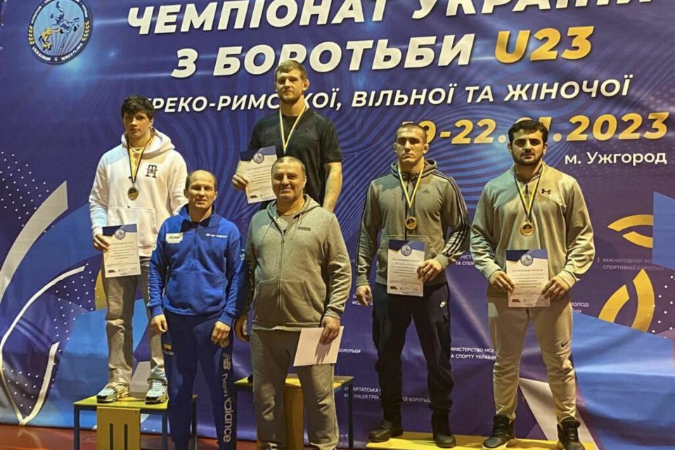 Житомирські спортсмени здобули низку перемог на чемпіонаті України з боротьби серед спортсменів до 23 років