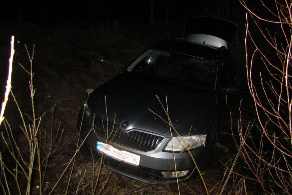 У Ємільчинській громаді через нетверезого водія автівка з’їхала у кювет, травмуввся пасажир