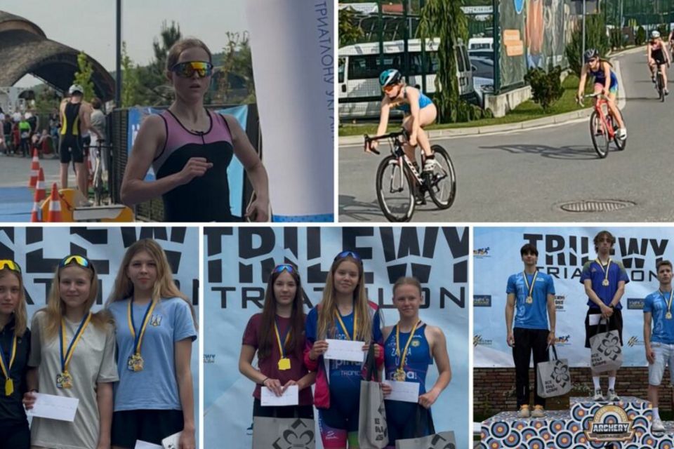 Житомирські триатлоністи здобули 12 призових місць на чемпіонаті України у Львові