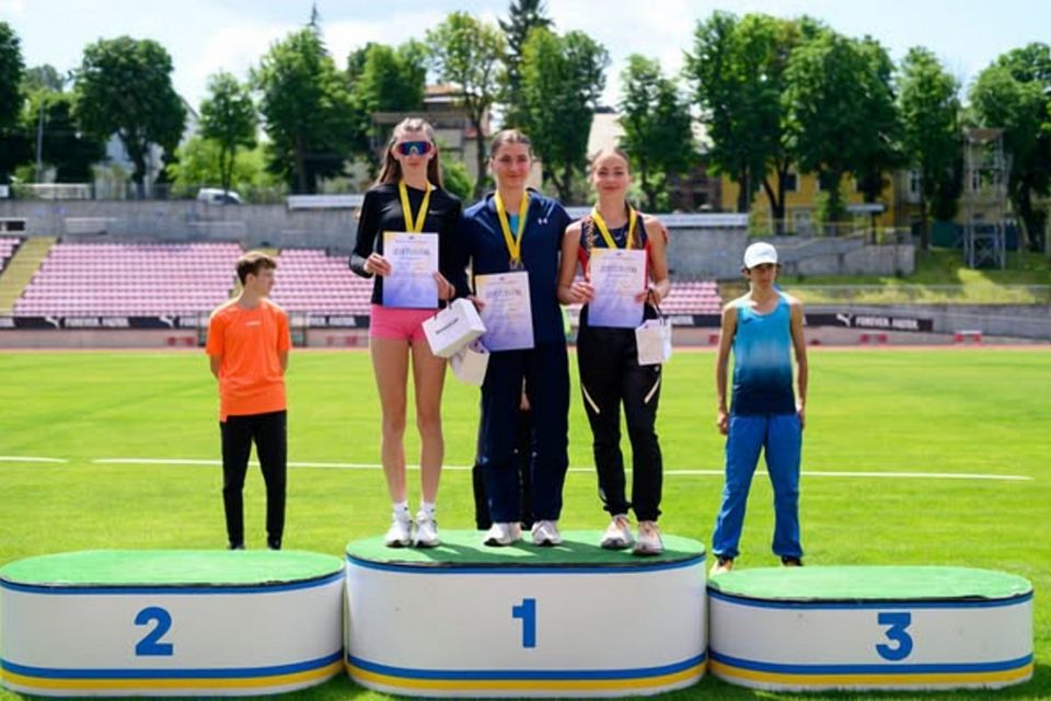 Юні легкоатлети Житомирщини вибороли 8 медалей на чемпіонаті України з легкої атлетики