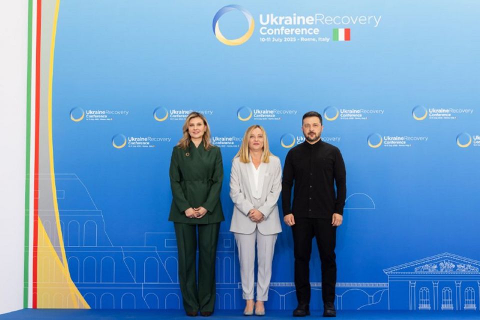 "Вдячні Італії за організацію Конференції з питань відновлення України – URC 2025", - Володимир Зеленський