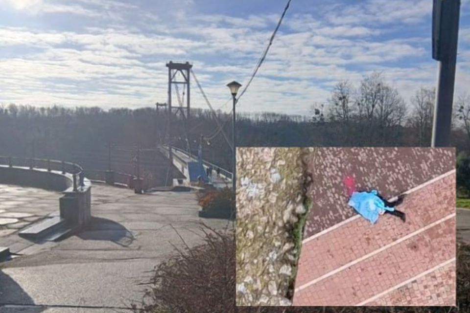 Чоловік вчинив самогубство, стрибнувши з підвісного пішохідного мосту в Шодуарівському парку