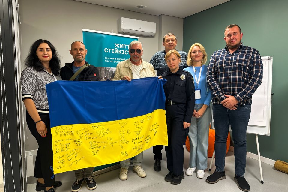 Відновлення та підтримка: ветерани війни у Центрі життєстійкості