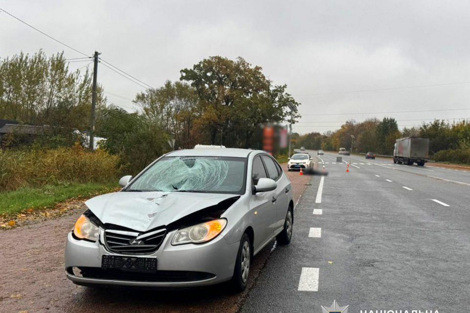 Поблизу Станишівки під колесами авто загинув пішохід