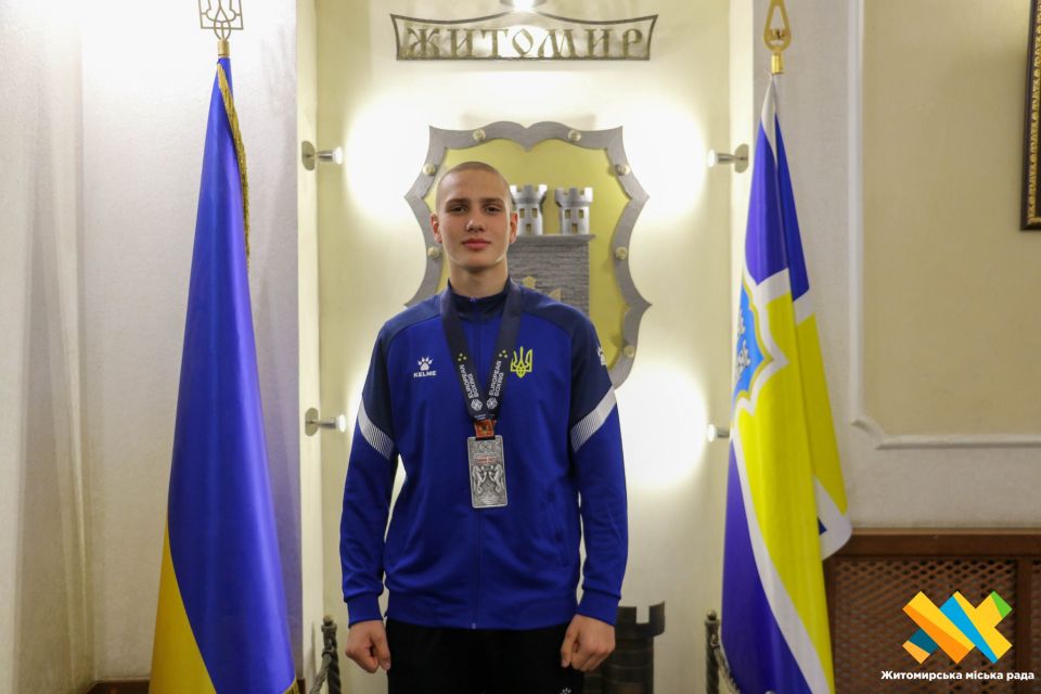 Житомирянин Сергій Котовський — срібний призер чемпіонату Європи з боксу серед юнаків U15