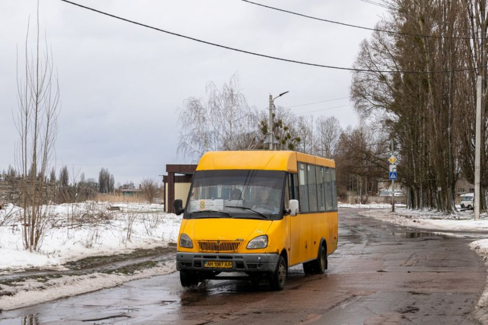 У Житомирі  з 10 листопада автобус № 8 відновить роботу
