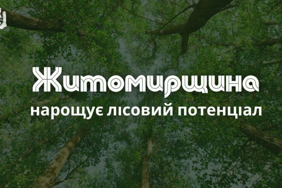 На Житомирщині для заліснення передано понад 3,8 тис. га земель