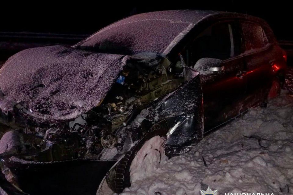 Поліцейські встановлюють обставини ДТП поблизу Звягеля