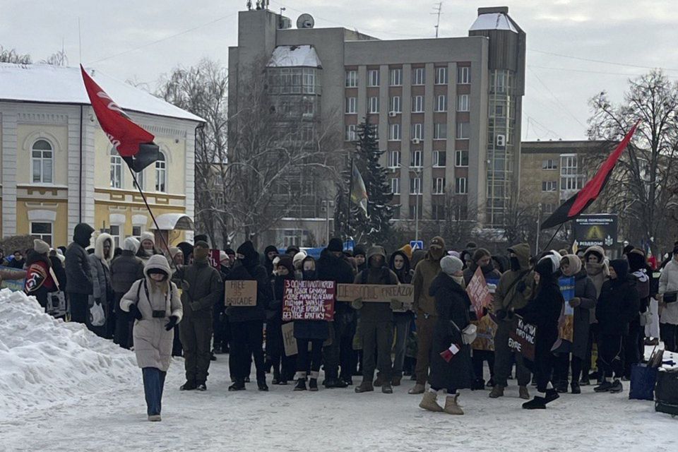 У Житомирі відбулася мирна акція на підтримку українських військовополонених