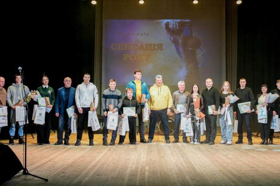 У Житомирі відзначили лауреатів спортивного 2025 року. ВІДЕО