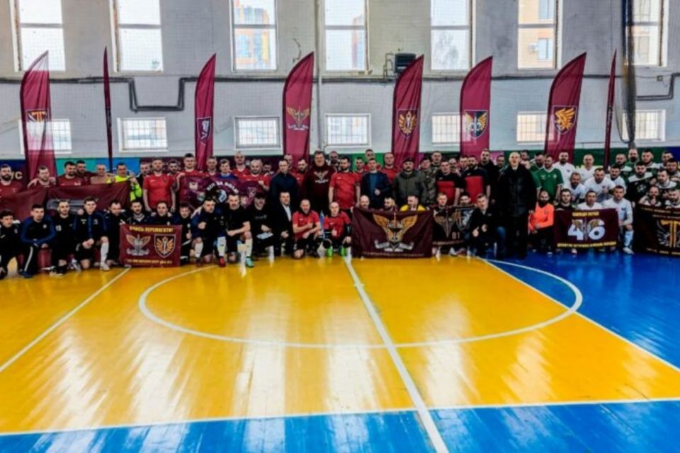 На Житомирщині відбувся чемпіонат з футзалу серед підрозділів 12 бойових бригад ДШВ. ВІДЕО