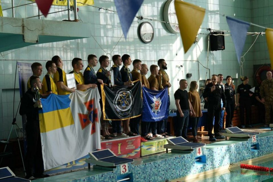На Житомирщині відбулися змагання з плавання для ветеранів та представників силових структур