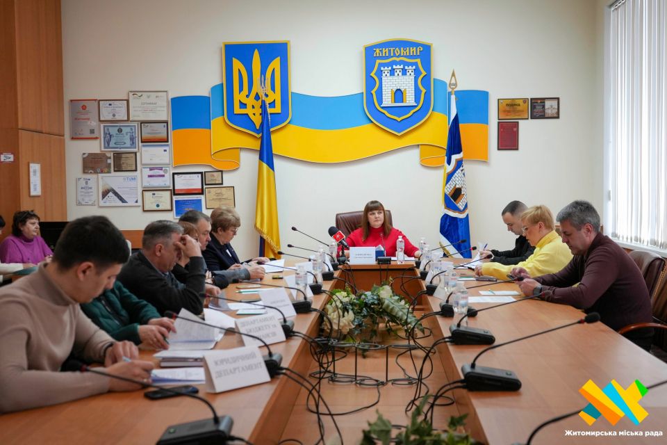 Про пріоритети освітньої галузі Житомира говорили на засіданні виконкому міської ради