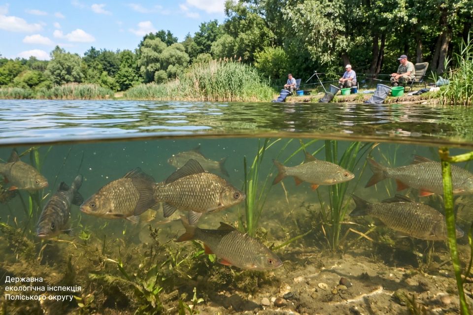 З 1 квітня стартує нерестова заборона на вилов водних біоресурсів: строки, обмеження та відповідальність