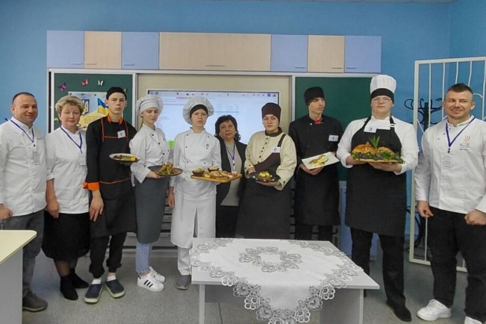 На Житомирщині визначили кращих молодих кухарів серед здобувачів професійної освіти