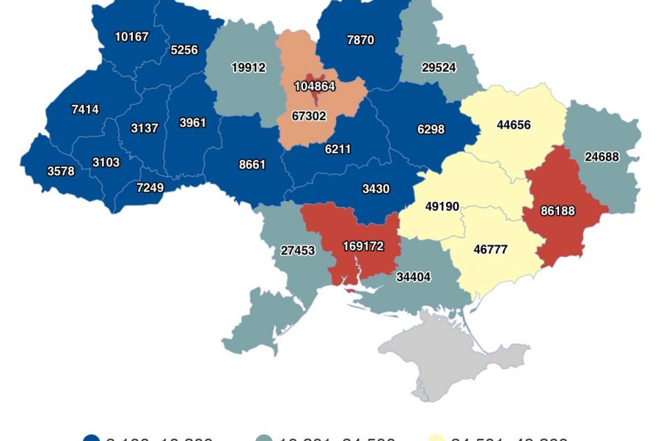 1 178 249 одиниць втраченої або викраденої зброї у розшуку в Україні, з них 19 912 тільки на Житомирщині