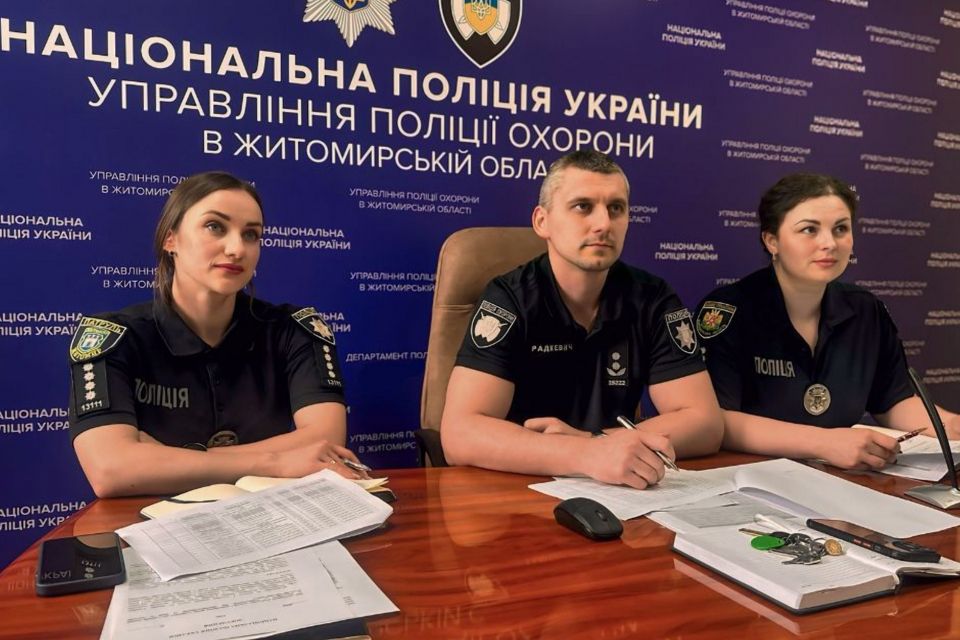Безпечне освітнє середовище: на Житомирщині проводитимуть спеціальні тренування для поліцейських у школах