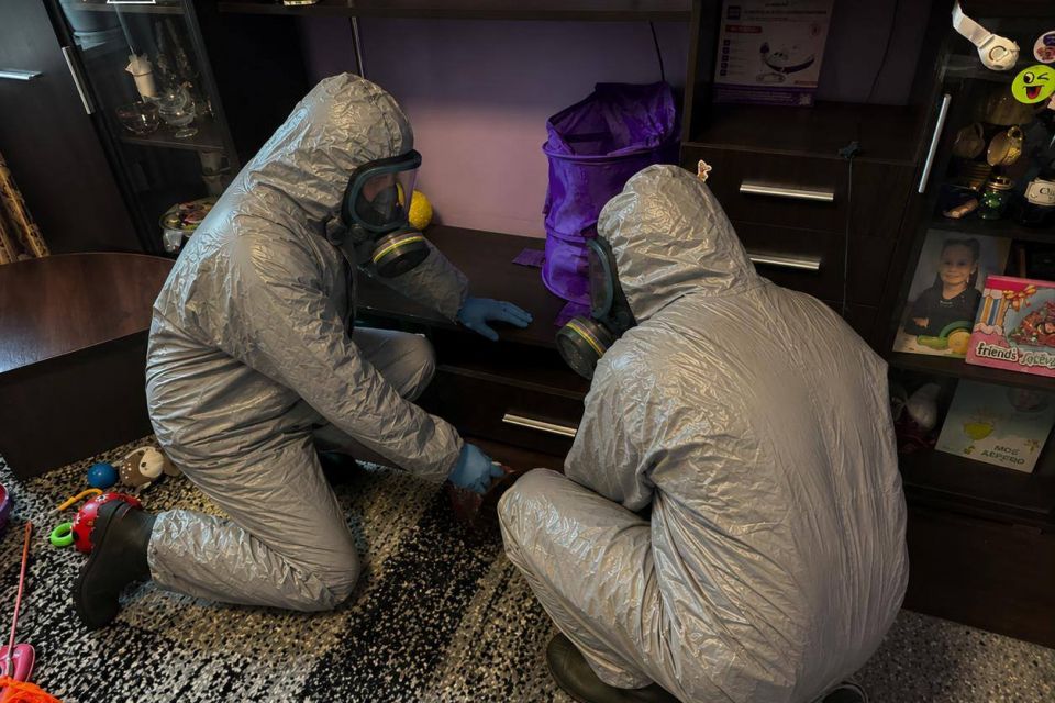 У Коростені рятувальники провели демеркуризацію квартири після розбиття медичного термометра