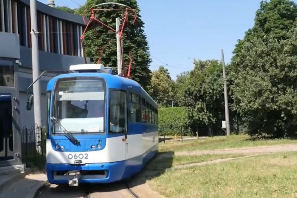 Перший трамвай із Хорватії уже вийшов на маршрут