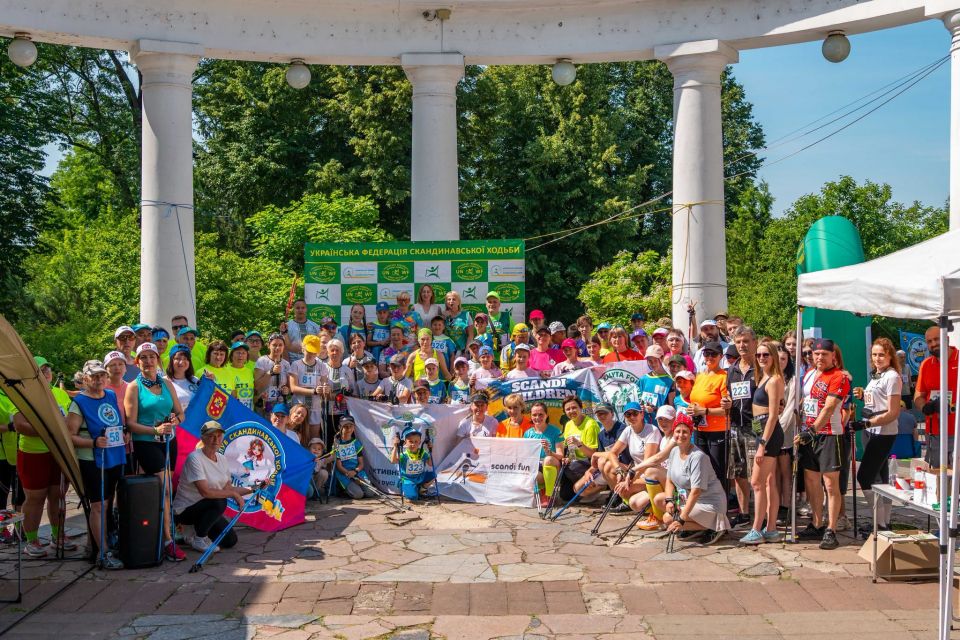 Відкритий чемпіонат Житомира зі спортивного туризму (скандинавська ходьба). Результати змагань