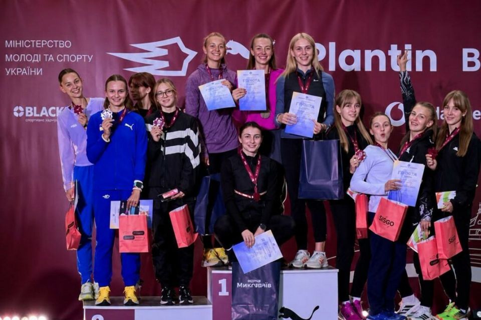 Представники Житомирщини здобули медалі чемпіонату України з легкої атлетики