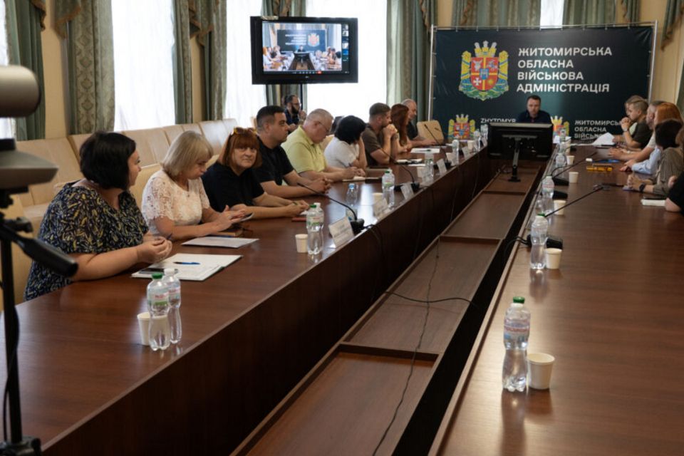 У Житомирській ОВА відбулося засідання Ради з питань внутрішньо переміщених осіб