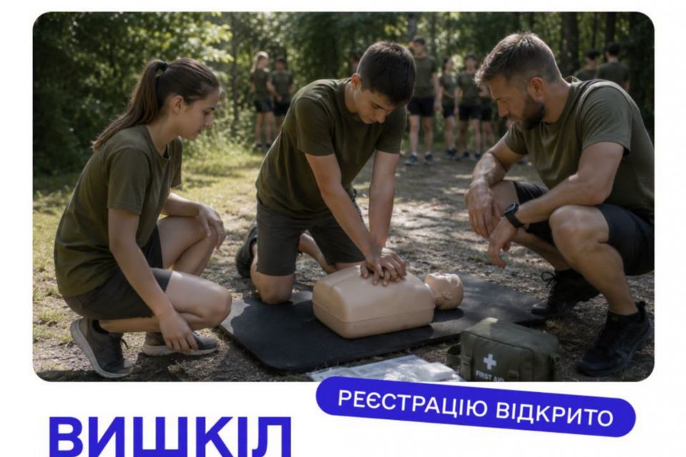 Молодь запрошують до участі у всеукраїнському вишколі громадянської та оборонної готовності «На межі стійкості»